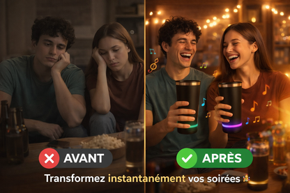 Transforme n’importe quelle soirée en ambiance de folie